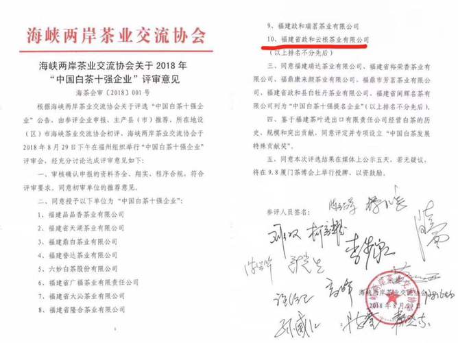 福建省政和云根茶业与云根商贸 传承匠心，香飘四海